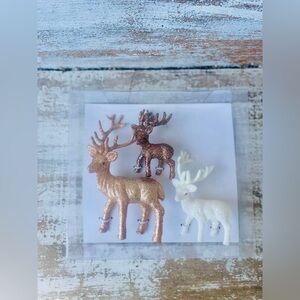 Walking Stags Deer Set
